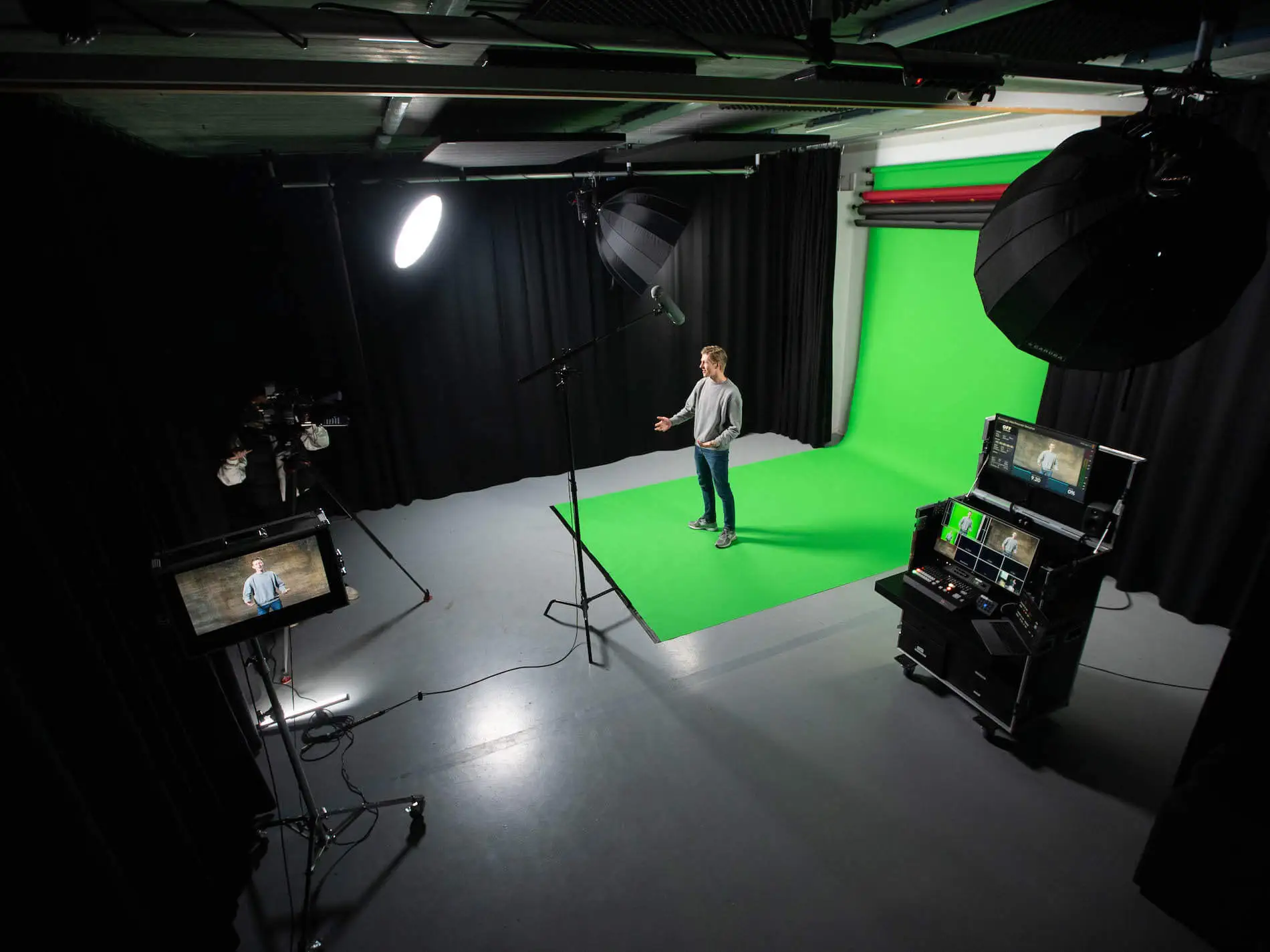 Filmstudio incl. lichtset